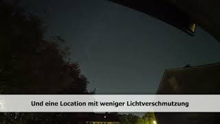 Sternenhimmel Timelapse DJI OSMO ACTION 4 [upl. by Mattson332]