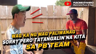 PB NAGALIT KAY EDITO TINANGAL NA SA PB TEAM [upl. by Corabel395]