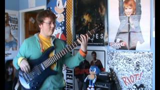 Sonic 1  Spring Yard Zone bass cover  Nick Latham [upl. by Pell]