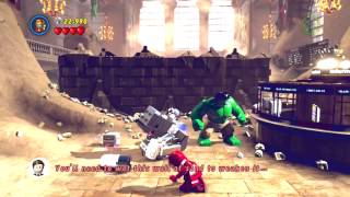 PS4  How to get past Sandmans Wall in Lego Marvel Super Heroes [upl. by Nnylecoj44]