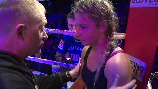 Jacinta Austin Vs Tina Sougleris  WKA K1 Australian title [upl. by Claudy]