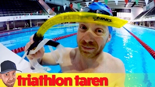 Use a Snorkel for Better Triathlon Swimming Technique [upl. by Corby]