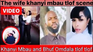 Khanyi Mbau and Bhut’ Omdala tlof tlof scene Video  Khanyi Mbau and Bhut’ Omdala tlof tlof scene [upl. by Bauer]