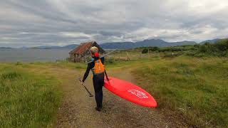 Loch Linnhe SUP Foil Downwinder [upl. by Akeinahs]