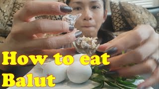 BALUT Duck Egg Embryo CHALLENGE  Ăn Hột Vịt Lộn [upl. by Trant]