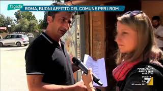 Roma buoni affitto del Comune per i Rom [upl. by Eerhs]