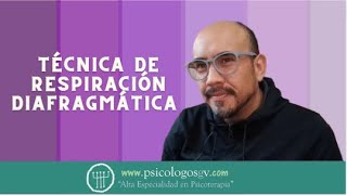 Técnica de respiración diafragmática [upl. by Amahs373]