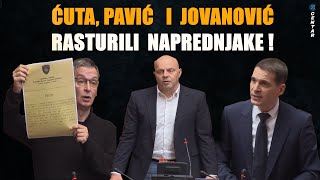 Skupština Ćuta Pavić i Jovanović rasturili Vučića pa tovarili Anu Brnabić za istoriju [upl. by Adlay]