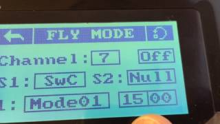 Настройка полетных режимов для передатчика FlySky i6S banggoodcom на полетном контроллере Naza [upl. by Gaddi]