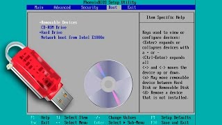 Configurar bios para que arranque desde memoria USB o CDDVD [upl. by Botnick]