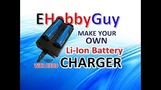 MAKE YOUR OWN LIION BATTERY CHARGER  EASY BUILD [upl. by Netsoj]