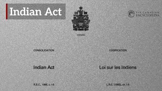 The Indian Act A Summary [upl. by Nadab]