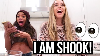 I AM SHOOK  TEALA REACTS TO OUR HOUSE [upl. by Hershell]