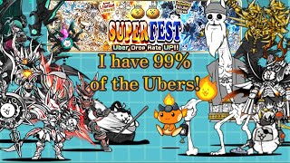 Battle Cats 99 Ubers Collected SuperFest Dark Phono [upl. by Roux]