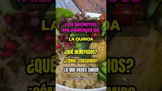 ¡CUIDADO CON LA QUINOA NO ES TAN MILAGROSA COMO CREES superalimento sabiasque saludables [upl. by Novahc]