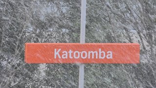 SNOW  Katoomba RAW VIDEO  28th July 2024 around 740 AM [upl. by Retsevlis]