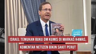 Israel Temukan Buku Om Kumis di Markas H4mas Komentar Netizen Bikin Sakit Perut [upl. by Tirrej]