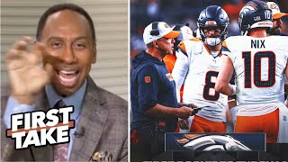 FIRST TAKE  Stephen A RIPS Payton for not listening to Bo Nix after Broncos 3418 win vs Raiders [upl. by Adnorrahs97]