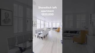 Apartment tour of a loft in Rivington Street Shoreditch East London [upl. by Ben]