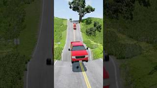 Cars vs giant pit part795 shortvideo beamngdrive shorts india car gaming [upl. by Iah665]