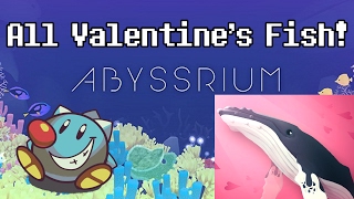 Tap Tap Fish Abyssrium All Valentines Day Event 2017 Fish Exhibition [upl. by Anovahs]