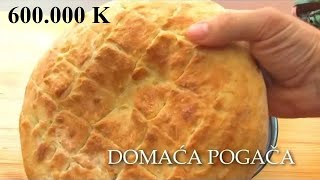 Domaća Pogača Recept ✅ 🔝 POGACA MEKA KAO PAMUK 👌 [upl. by Kralc]