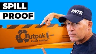 Contain PAINT SPILLS Outpak Paint Station [upl. by Aynotahs]