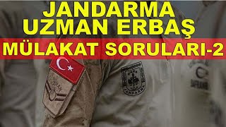 Jandarma Uzman Erbaş Mülakat Soruları  2 [upl. by Kuster799]