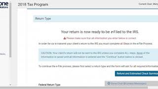 How To Add Prep Fees Apply For Advances amp Submit Tax Return [upl. by Wolliw643]