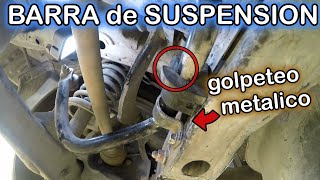 Asi SUENAN las GOMAS y BUJES de la SUSPENSION cuando ya NO SIRVEN [upl. by The788]