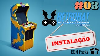 Tutorial  03 INSTALANDO PACK DE ROMS cowbas retrobat batocera [upl. by Nored785]