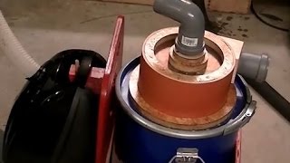 Building a Cyclone Seperator for a vacuum or shop vac [upl. by Erasmus]