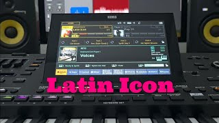 Korg Pa5x  Latin Icon  Latin Dance Category  Style Element  OS V 130 new sound [upl. by Inattyrb]