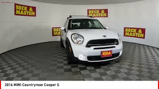 2016 MINI Countryman Houston TX GWT08195 [upl. by Anaer]