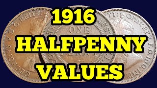 1916 Half Penny Variations and Values [upl. by Cletus]