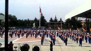 AGUILAS DORADAS MARCHING BAND CEM HUAPANGO DE MONCAYO [upl. by Akitahs]