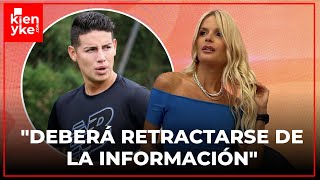 ¿James Rodríguez tomaría acciones legales contra Mary Méndez [upl. by Ganiats]