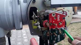 How to rotork motorised valve mov limit switch setting manual pdf calibration working actuator [upl. by Tiphanie]