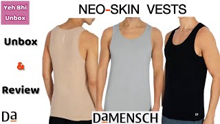 DaMENSCH NEOSKIN VESTS  Unbox amp Review [upl. by Moffitt]