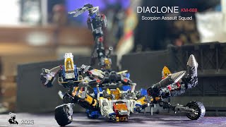 DIACLONE moc KIM 688 Scorpion Assault Squad [upl. by Kingdon]