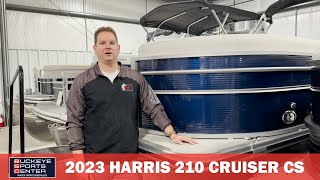 2023 Harris 210 Cruiser CS Boat Walkthrough [upl. by Neil316]