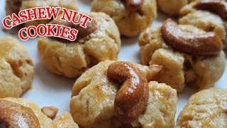 CASHEW NUT COOKIES  CNY Cookies [upl. by Nairot785]