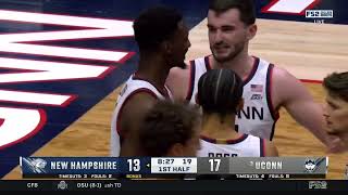 UConn vs New Hampshire  2024119  NCAAB Game [upl. by Older438]