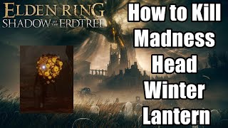 How to Kill Winter Lantern Madness Head in Abyssal Wood Elden Ring Shadow of the Erdtree [upl. by Nnaeed]