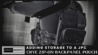 Maximizing Storage Capacity of a JPC  Crye Precision Pouch ZipOn Panel 20 [upl. by Valeda650]