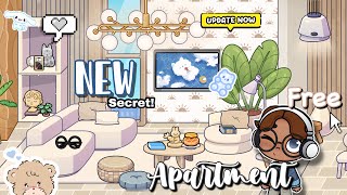 NEW aesthetic Blue Apartment Design💙AVATAR WORLD House Ideas✨New Update House Design [upl. by Kendy]