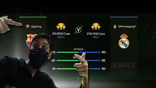 I played a match with Zgaming 🤯🔥 youtubevideo fifa [upl. by Kieran860]