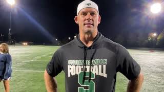 Strongsville Mustangs Head Coach Jason Trusnik Week 6 Postgame Interview [upl. by Ayimat]