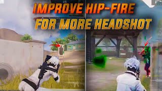 how to improve hip fire and headshot accuracy in Bgmipubg [upl. by Addie275]