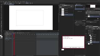 csp animation tutorial animation cels and folders 5 MINUTES [upl. by Anah]